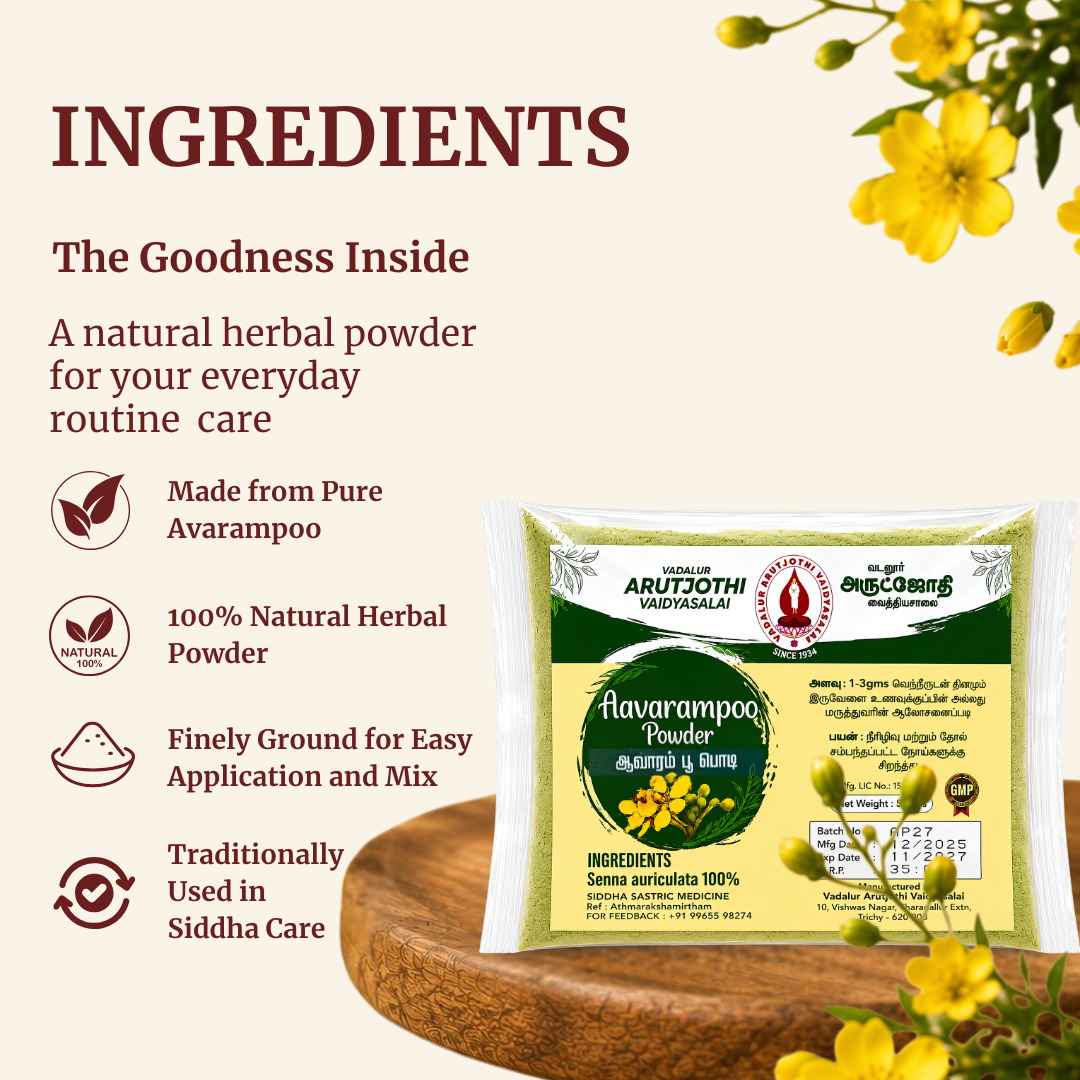 Ingredients of Avarampoo