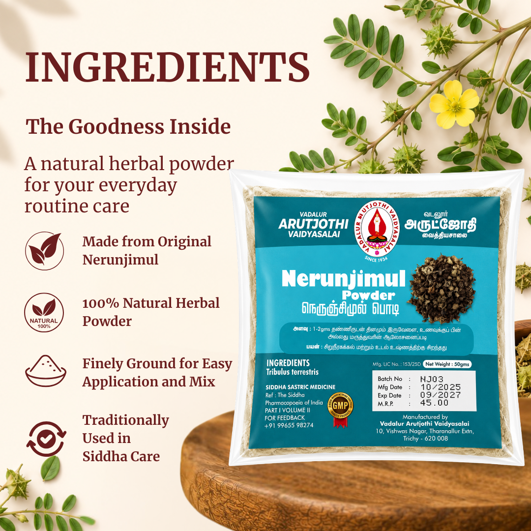 Ingredients of Nerinjimul Podi