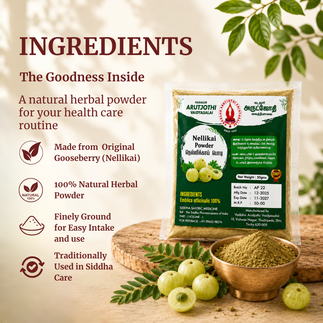 ingredients of Nellikkai Podi