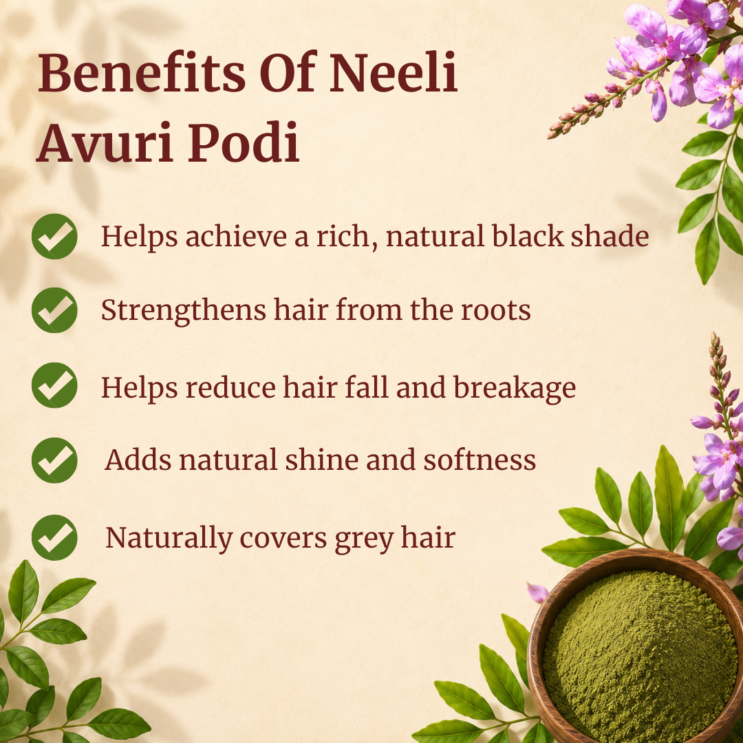 Benefits of Neeli avuri podi