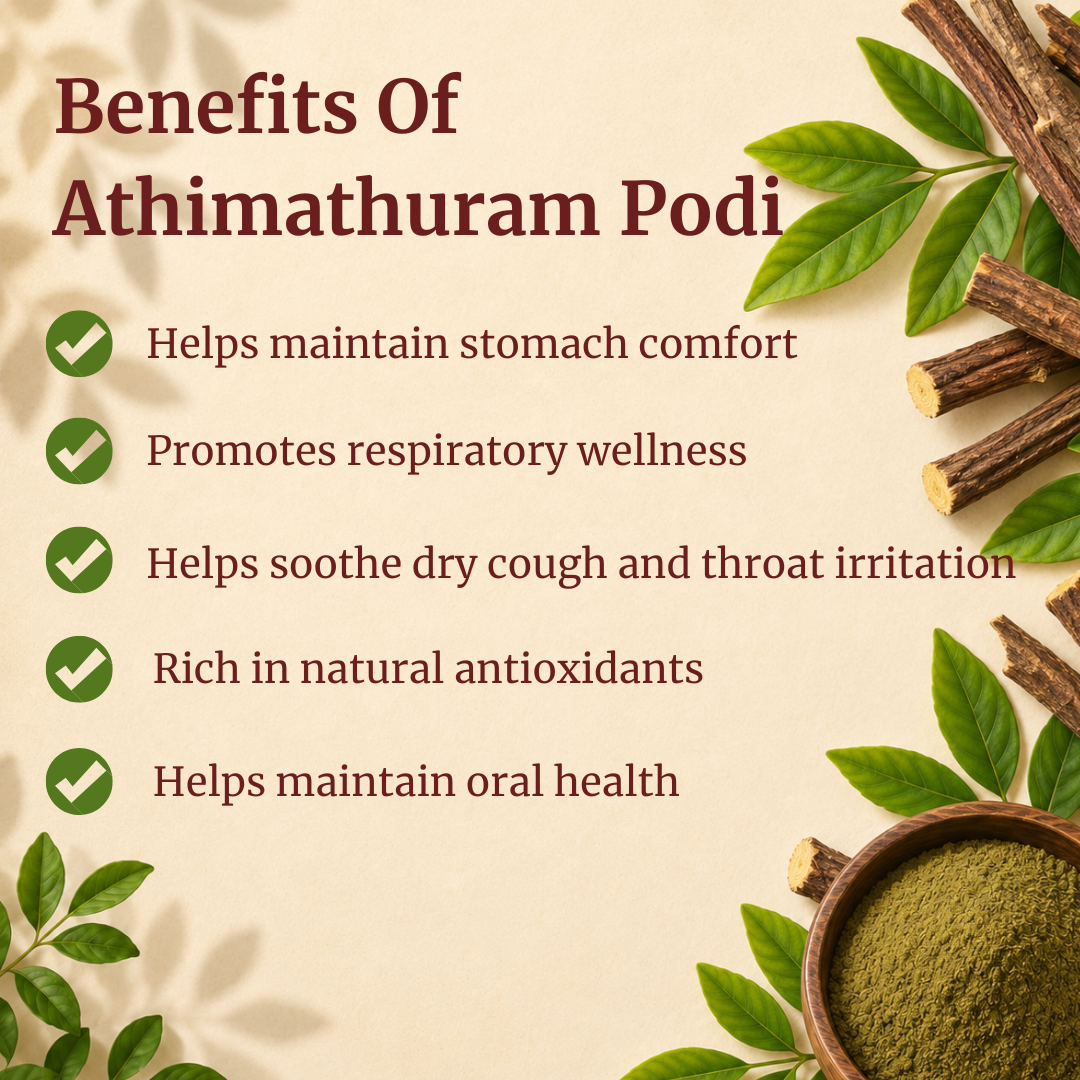 Benefits of Athimathuram Powder