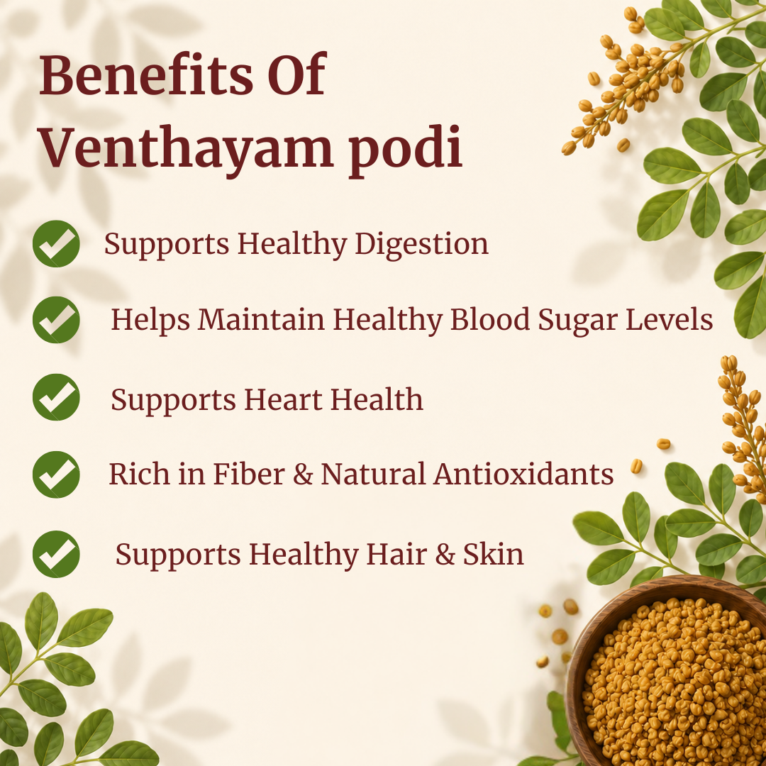 Benefits of Venthayam Podi